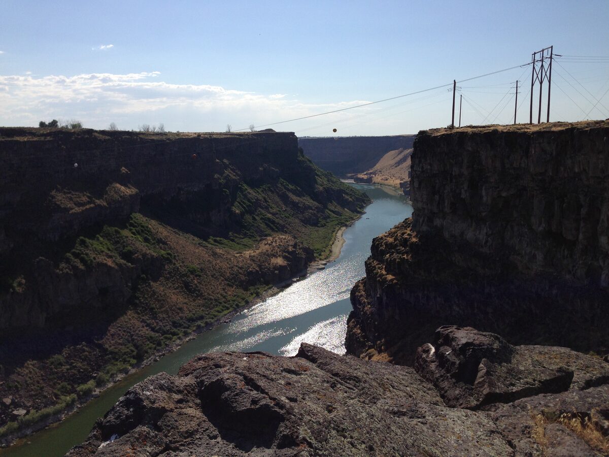 The Snake River Canyon near Twin Falls, Idaho